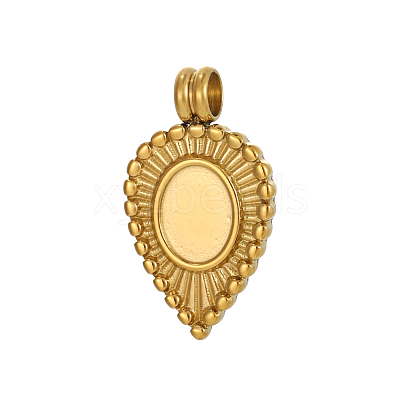304 Stainless Steel Pendants STAS-OY015-82G-1
