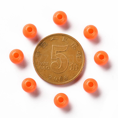 Opaque Acrylic Beads LS-MACR-S370-C6mm-A37-1
