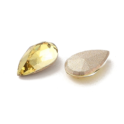 Glass Rhinestone Cabochons RGLA-P037-11A-D226-1
