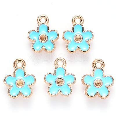 Alloy Pendant Rhinestone Settings LS-ENAM-S121-098-1
