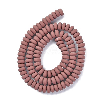 Handmade Polymer Clay Beads Strands X-CLAY-N008-008-125-1