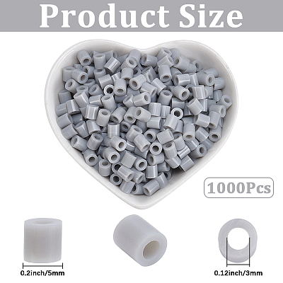 1000Pcs PE DIY Melty Beads Fuse Beads Refills DIY-SP0006-83B-1