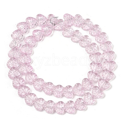 Transparent Glass Beads Strands GLAA-H038-01I-1