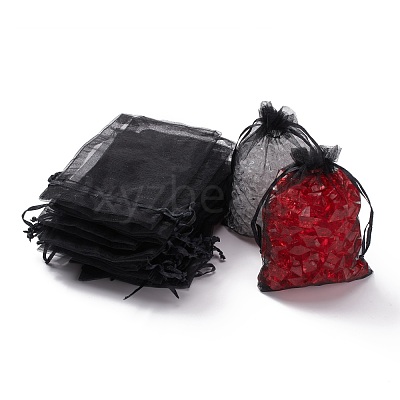Organza Gift Bags with Drawstring OP-R016-10x15cm-18-1