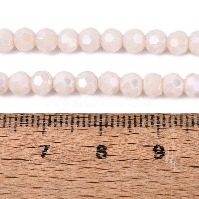 Opaque Glass Beads Stands EGLA-A035-P4mm-B05-1