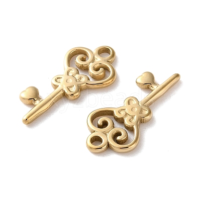 304 Stainless Steel Pendants STAS-L022-555G-1