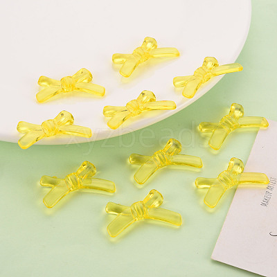 Transparent Acrylic Beads TACR-S154-55B-916-1