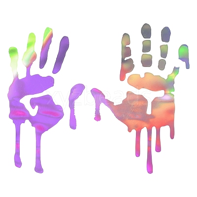 Car Decals- 1 Pcs Hand Car Hood Sticker ST-F711-2-1