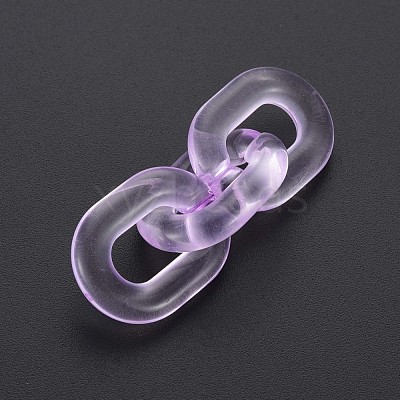 Transparent Acrylic Linking Rings MACR-S373-19-B13-1