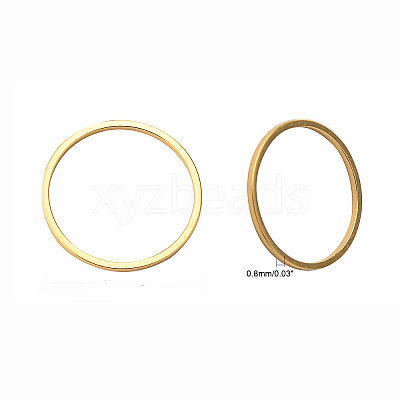 Ion Plating(IP) 304 Stainless Steel Linking Ring STAS-S079-13-B01-NF-1