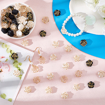 150Pcs 3 Styles Transparent Resin Pearl Beads RESI-PA0001-02B-1