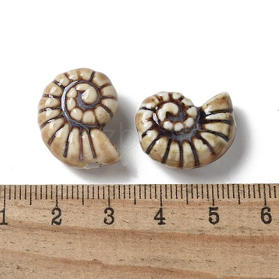 Handmade Porcelain Beads PORC-L080-F16-1