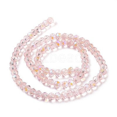 Electroplate Glass Beads Strands EGLA-A034-T2mm-L18-1