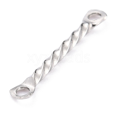 Tarnish Resistant 201 Stainless Steel Links Connectors STAS-B011-02B-P-1