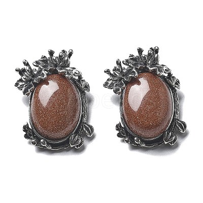 Synthetic Goldstone Pendants G-H083-01AS-02-1