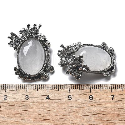 Natural Quartz Crystal Pendants G-H083-01AS-10-1