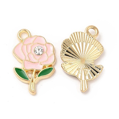 Alloy Enamel Pendants ENAM-C005-32G-02-1