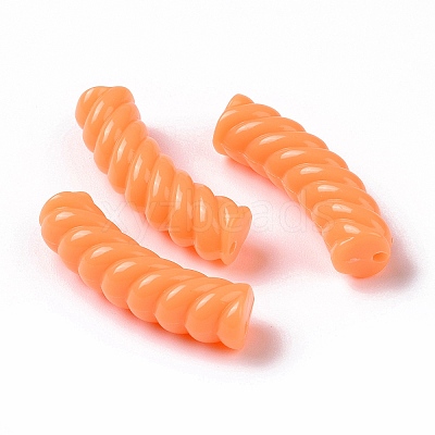 Opaque Acrylic Beads OACR-A016-03B-1