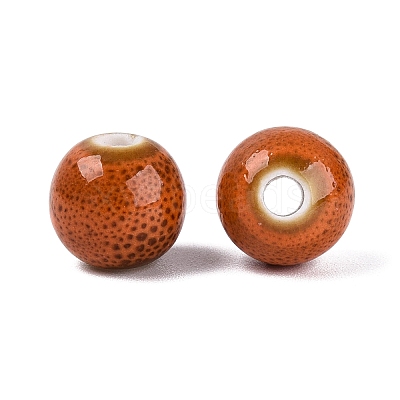 Vintage Handmade Porcelain Beads PORC-Q006-13A-30-1