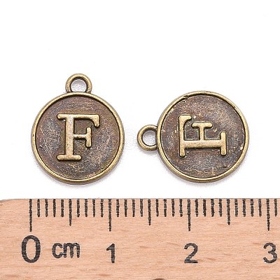 Alloy Pendant Cabochon Settings PALLOY-N156-01F-AB-1