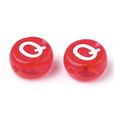 Transparent Acrylic Beads X-TACR-N002-04K-1