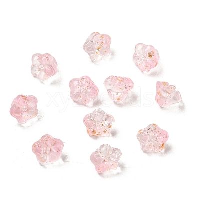 Transparent Glass Beads GLAA-D304-01I-1
