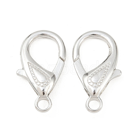 Tibetan Style Alloy Lobster Claw Clasps PALLOY-O027-P01-1