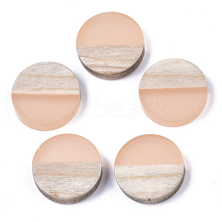 Resin & Wood Cabochons RESI-R425-05J-1