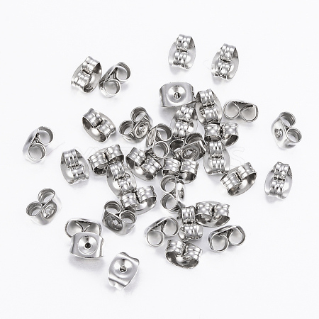 Tarnish Resistant 304 Stainless Steel Ear Nuts X-STAS-H413-01P-1