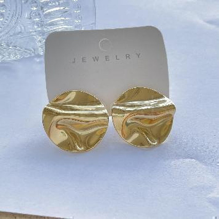 304 Stainless Steel Stud Earrings WH-WG77CCF-01-1