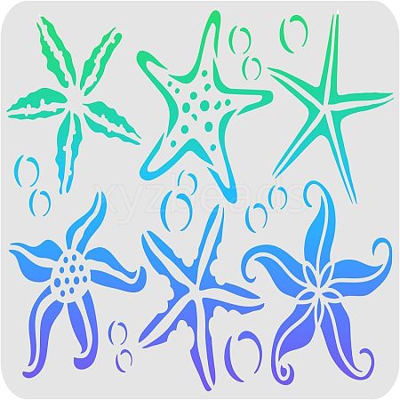 Large Plastic Reusable Drawing Painting Stencils Templates DIY-WH0202-207-1