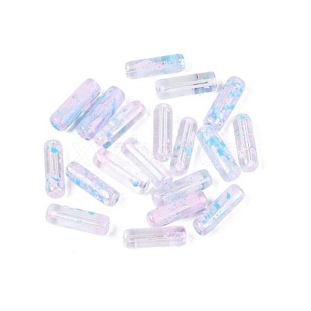 Picasso Transparent Glass Bugle Beads SEED-N010-02A-12-1
