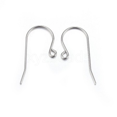 316L Stainless Steel Earring Hooks X-STAS-P210-20P-1