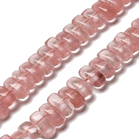 Cherry Quartz Glass Beads Strands G-Q167-B20-01-1