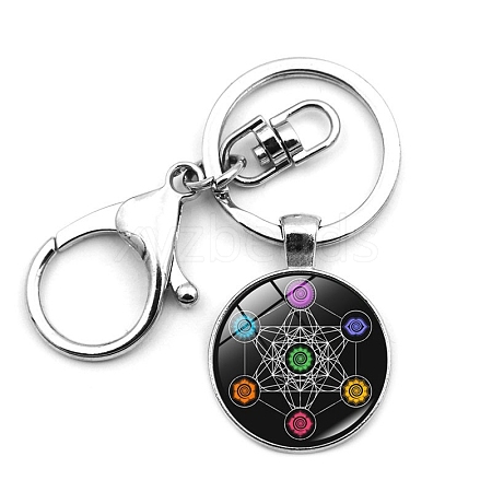 Glass Keychains PW-WG95496-05-1