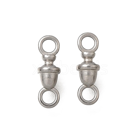 304 Stainless Steel Connector Charms SA-CBACB61-10P-1