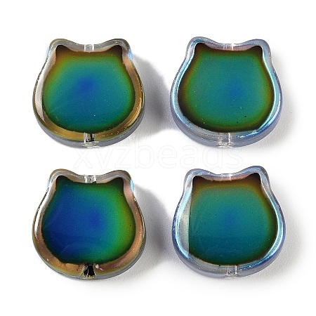 Two Tone Glass Beads GLAA-Z007-12B-1