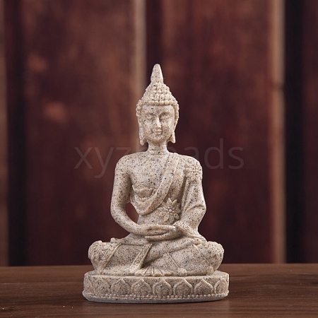 Resin Buddha Statue Display Decoration PW-WG9F864-05-1