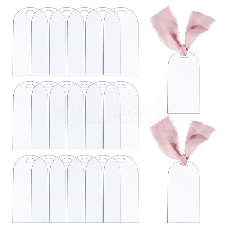 20Pcs Blank Acrylic Signs AJEW-CA0004-39-1