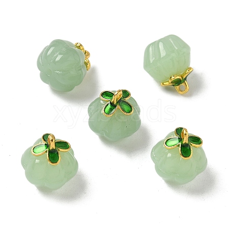 Glass Charms GLAA-P072-04G-06-1