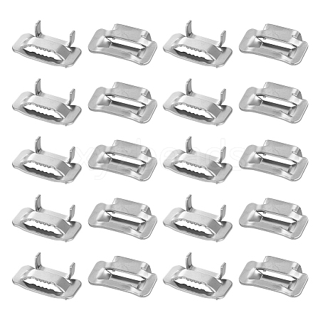 304 Stainless Steel Buckle FIND-WH0817-052P-1