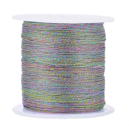 Polyester Braided Metallic Thread X-OCOR-I007-B-15-1