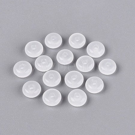 Baking Paint Imitation Jade Glass Beads GL-N006-01A-16-1