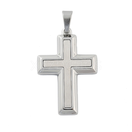 304 Stainless Steel Pendants STAS-G346-52P-1