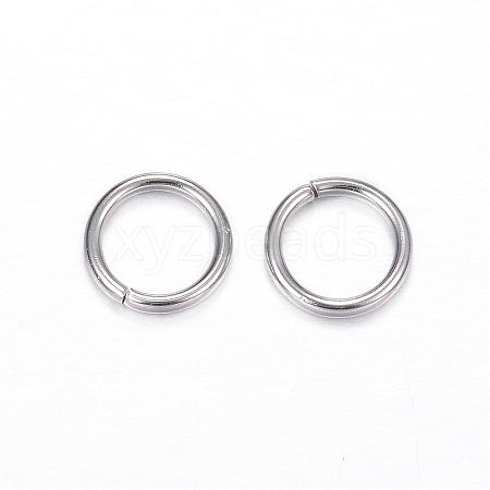 Tarnish Resistant 304 Stainless Steel Jump Rings STAS-D447-09-1