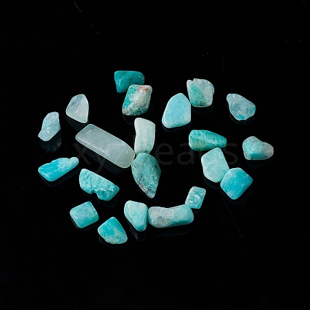 Natural Amazonite Chip Beads G-M364-04B-1