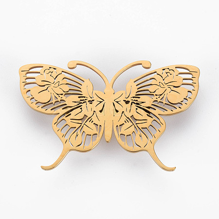 Butterfly Brooch JEWB-N007-008G-FF-1