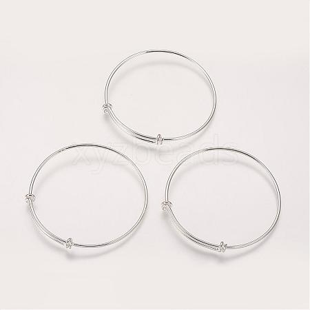 Adjustable Brass Expandable Bangle Making KK-H176-S-1