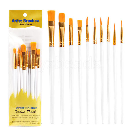 Paint Plastic Brushes Set CELT-PW0001-010A-1