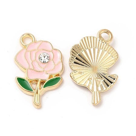 Alloy Enamel Pendants ENAM-C005-32G-02-1